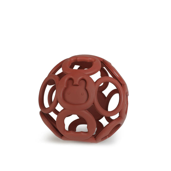 Balle de motricité Châtaigne - Vanille Coton