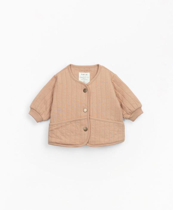 Veste naissance matelassée - Vanille Coton