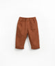 Pantalon large Marron - Vanille Coton