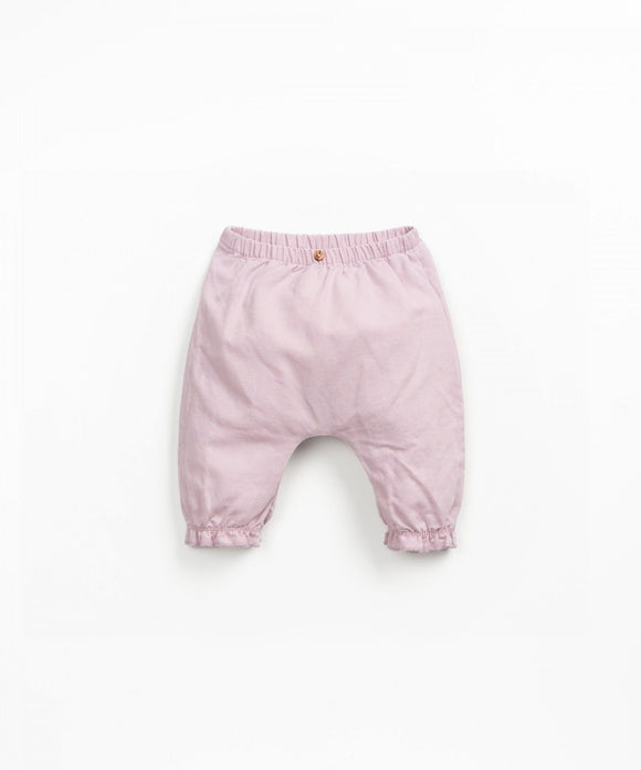 Ensemble en lin parme - Vanille Coton