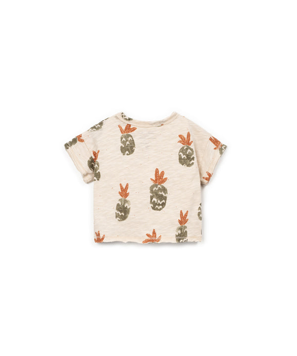 Tee-shirt ananas - Vanille Coton