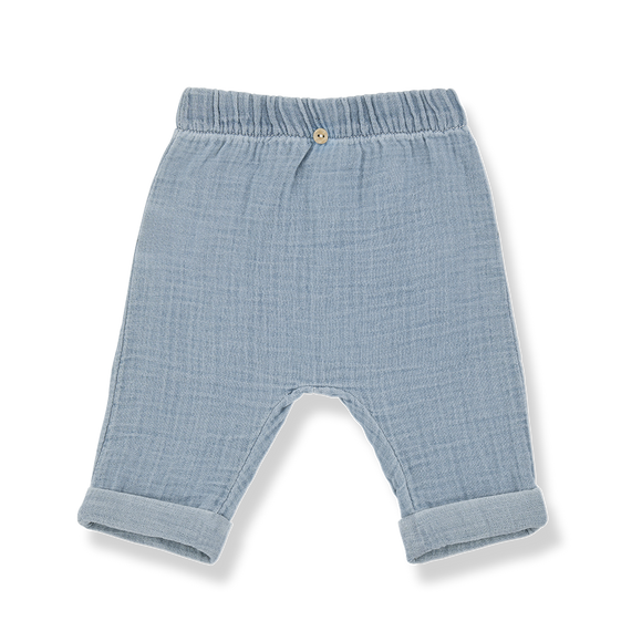 Pantalon gaze de coton «  Franscesco » - Vanille Coton