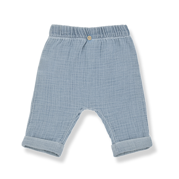 Pantalon gaze de coton «  Franscesco » - Vanille Coton