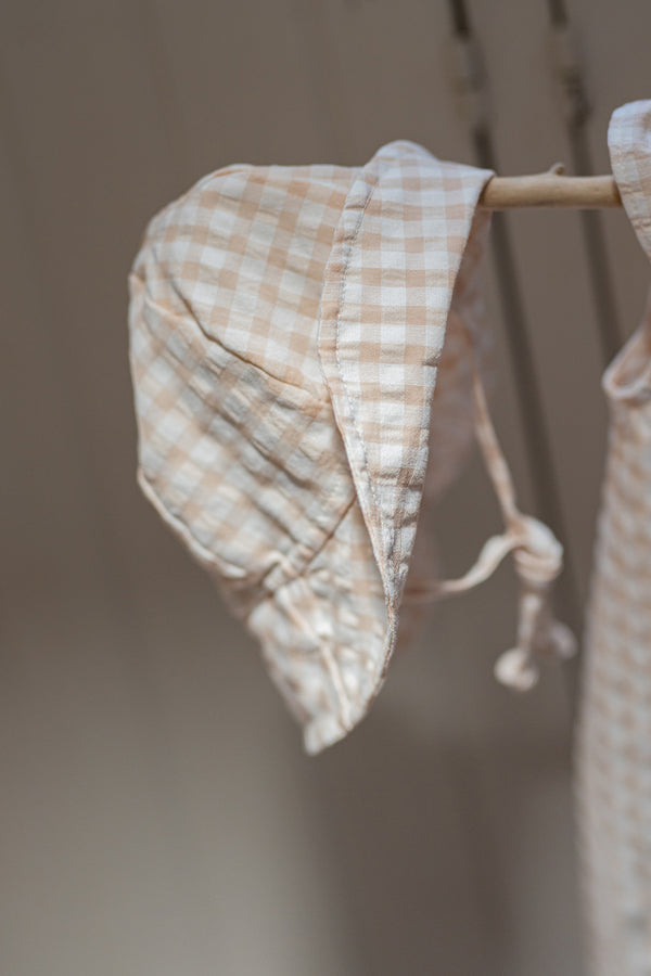 Chapeau bébé Egas - Vanille Coton