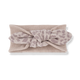Bandeau noeud PARMA - Vanille Coton