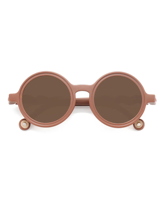 Lunettes de soleil enfant Chocolat 18 mois et + - Vanille Coton