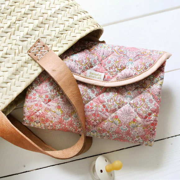 Matelas à langer de voyage Alba - Vanille Coton