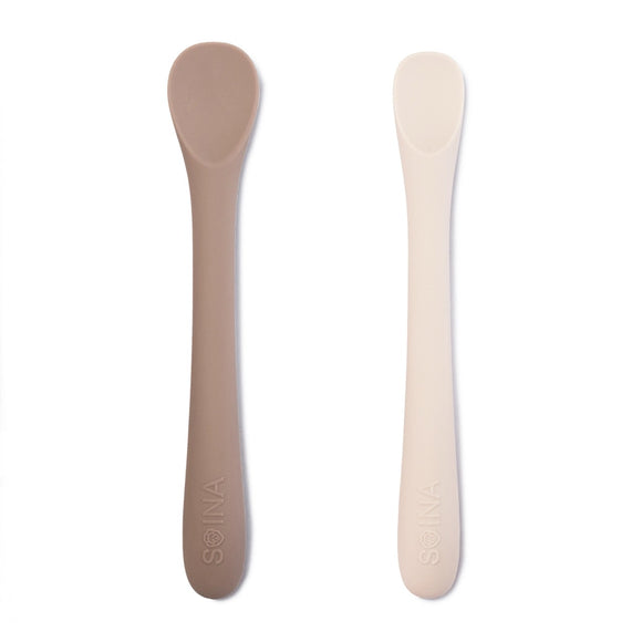 lot de 2 Cuillères 1er âge - Vanille Coton