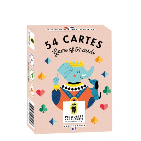 Jeu de 54 cartes - Vanille Coton
