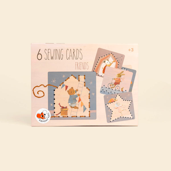 Cartes à coudre - Vanille Coton