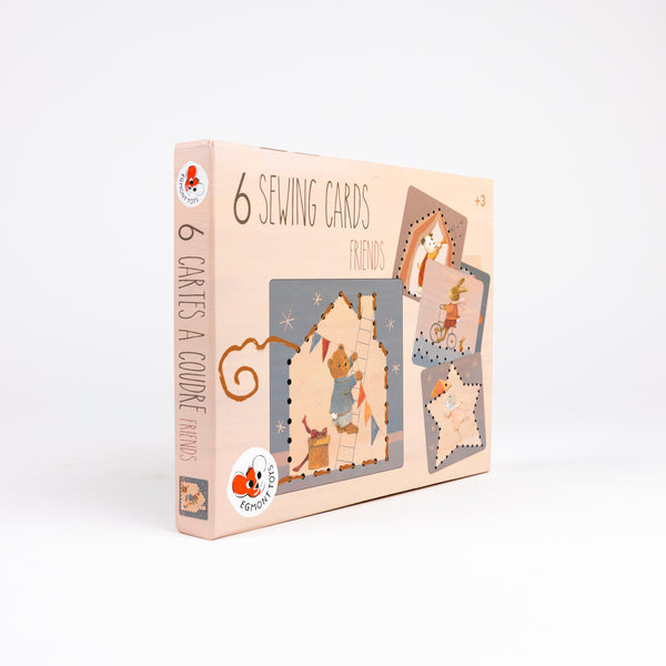 Cartes à coudre - Vanille Coton