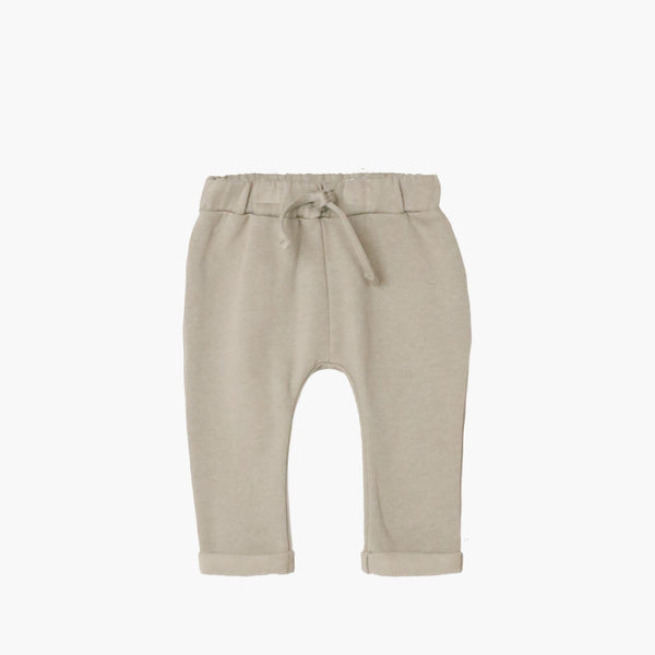 Pantalon en molleton gratté MICHA - Vanille Coton