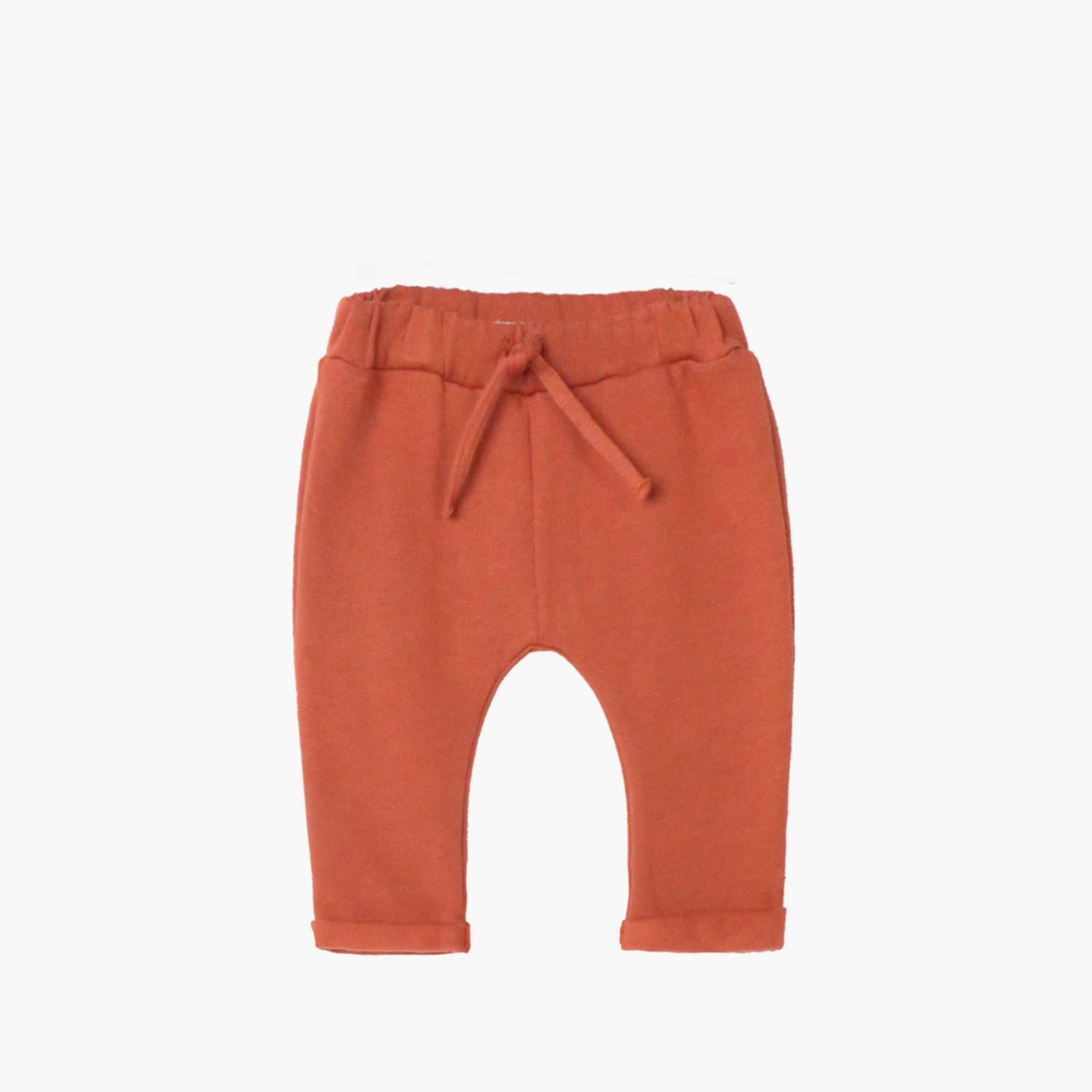 Pantalon en molleton gratté MICHA - Vanille Coton