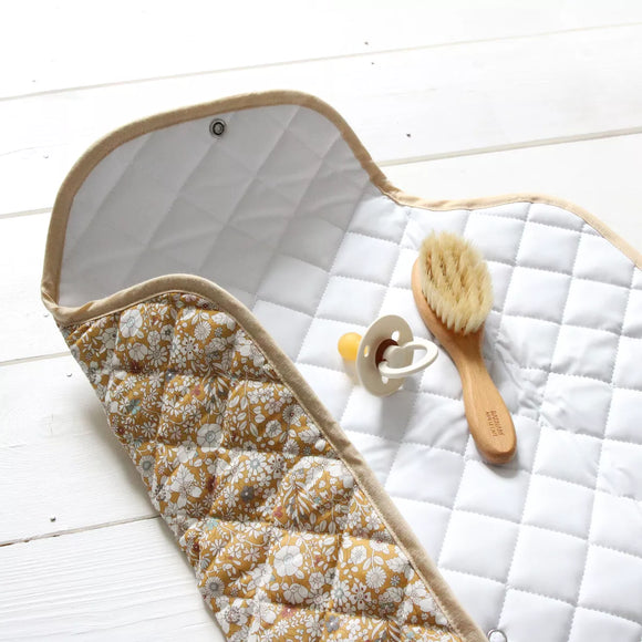Matelas à langer de voyage Harper - Vanille Coton
