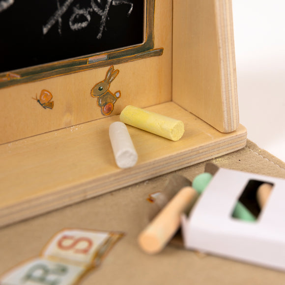 Mini valise Ecole - Vanille Coton