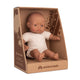 Poupée Miniland corps souple 32cm - Vanille Coton