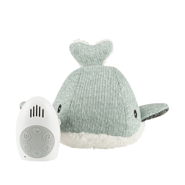 Peluche bruits blancs baleine Moby - Vanille Coton
