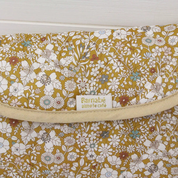 Matelas à langer de voyage Harper - Vanille Coton