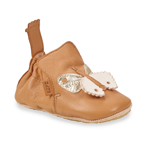 Chaussons Blublu Papillon - Vanille Coton
