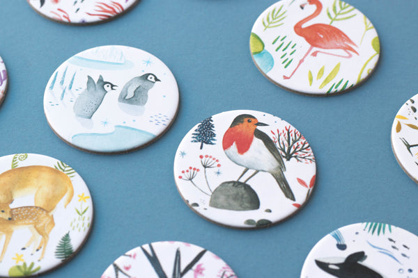 Mémory Wildlife - Vanille Coton