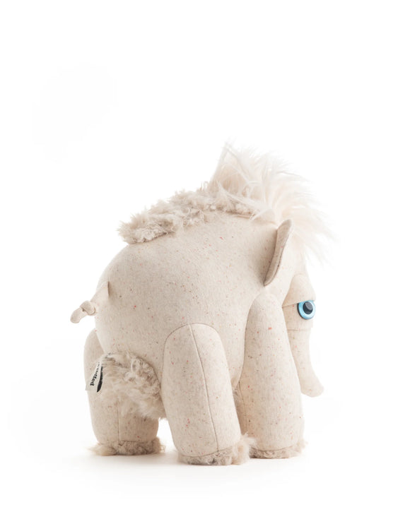 Peluche mammouth Ivoire - Vanille Coton
