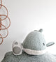 Peluche bruits blancs baleine Moby - Vanille Coton