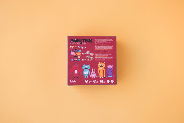 Jeu d’observation « My Monsters » - Vanille Coton