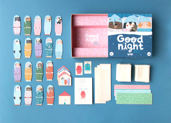 Jeu 3 en 1 « Good night » - Vanille Coton