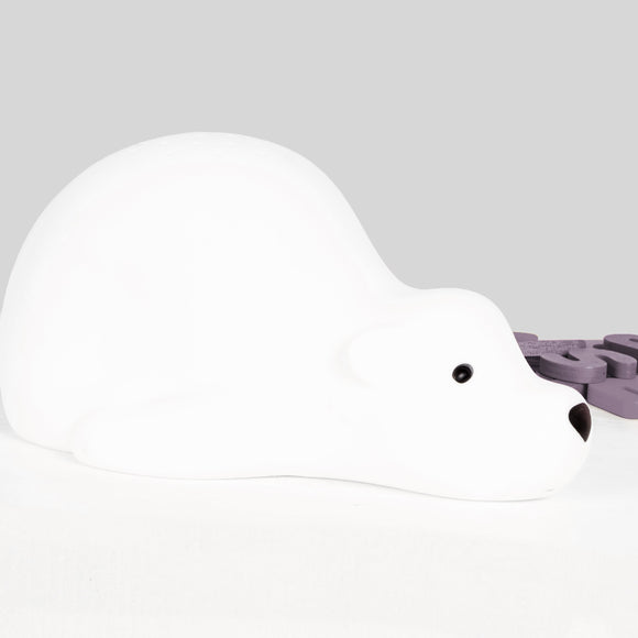 Veilleuse projecteur ours - Vanille Coton