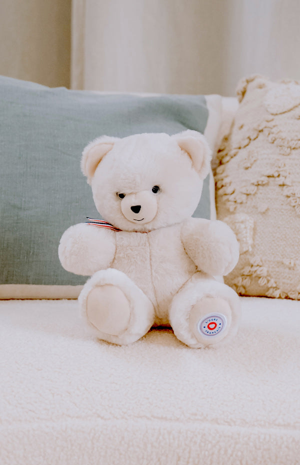 L'Ours Français ivoire doux - Vanille Coton