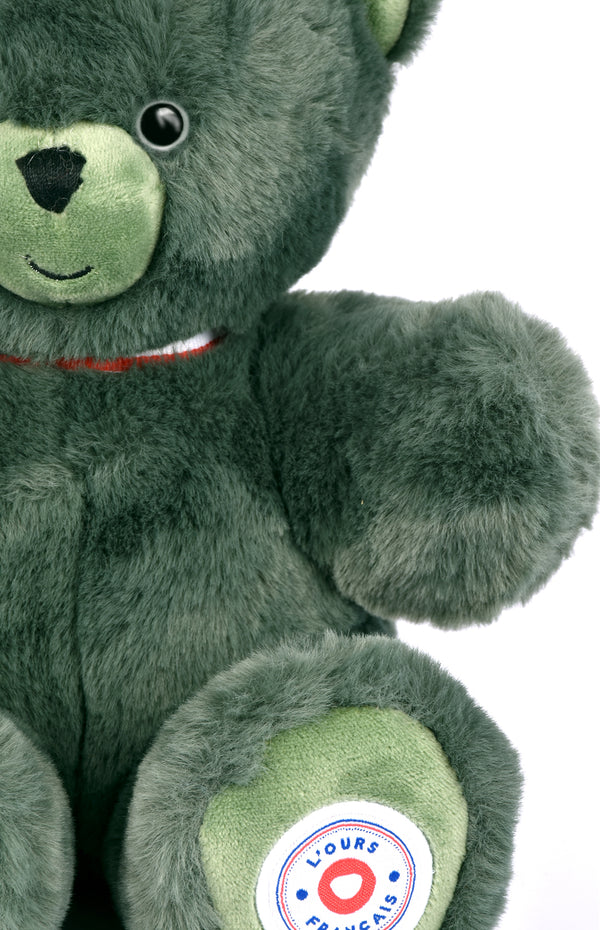 L'Ours Français kaki tendre - Vanille Coton