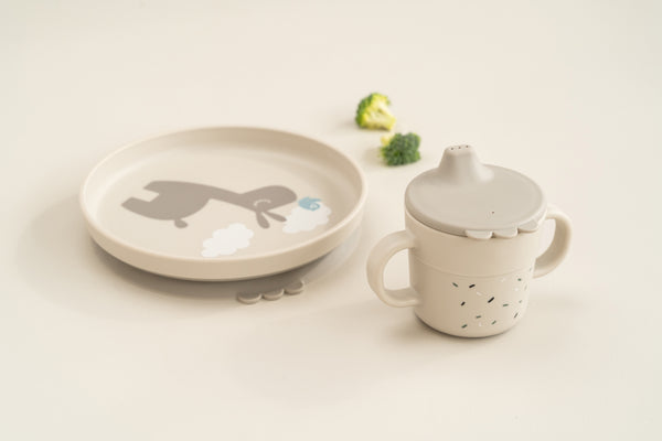 Coffret repas Lama - Vanille Coton