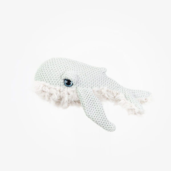 Mini Peluche grand-père baleine - Vanille Coton