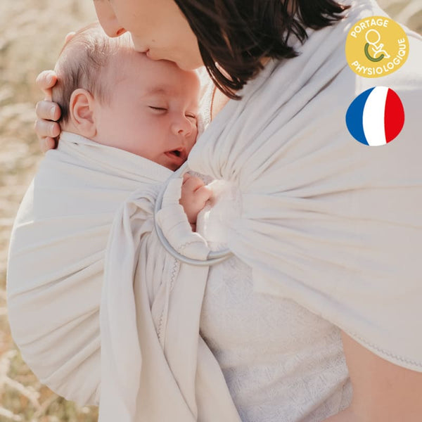 My Sling jersey - portage sans noeud - Vanille Coton