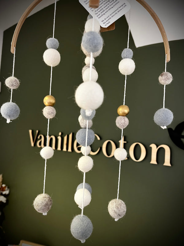 Mobile décoratif Calm - Vanille Coton