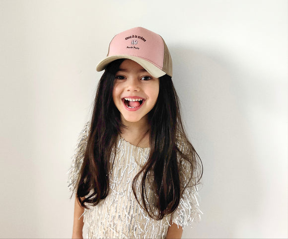 Casquette Chou à la crème - Vanille Coton