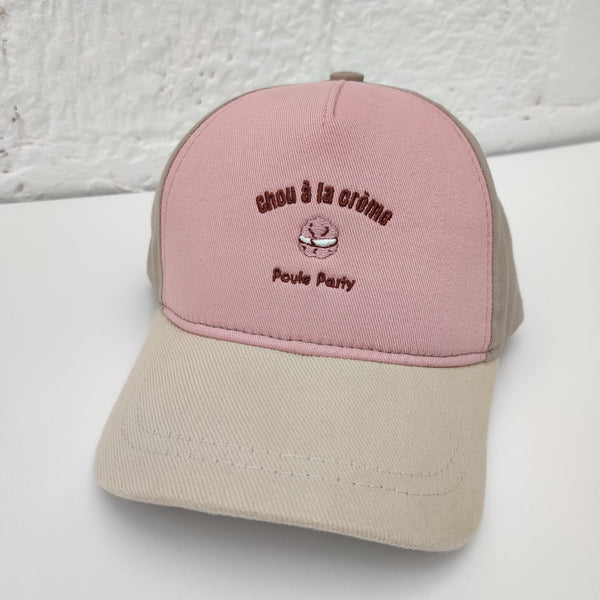 Casquette Chou à la crème - Vanille Coton