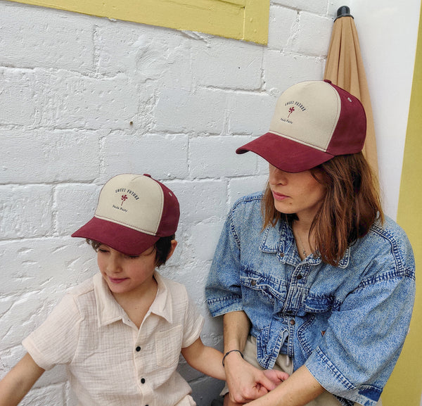 Casquette Sweet future - Vanille Coton
