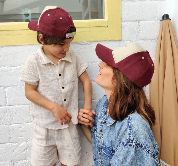 Casquette Sweet future - Vanille Coton