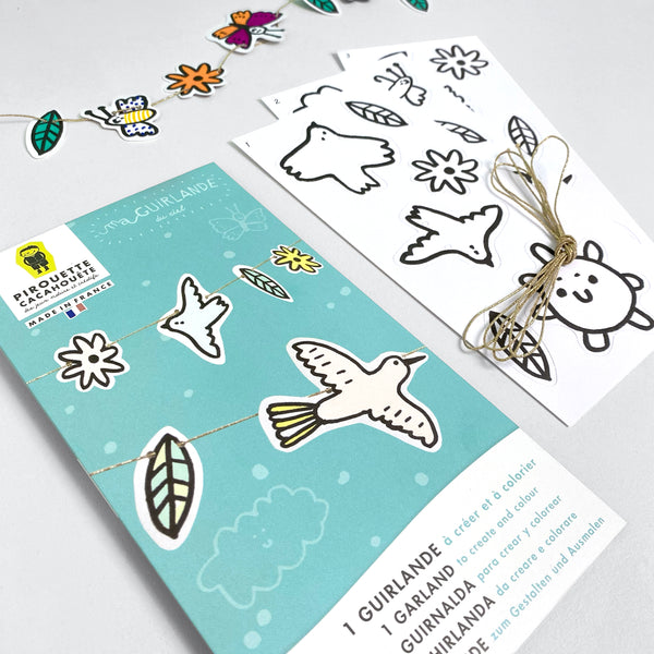 Guirlande en papier « Ma  guirlande du ciel » - Vanille Coton