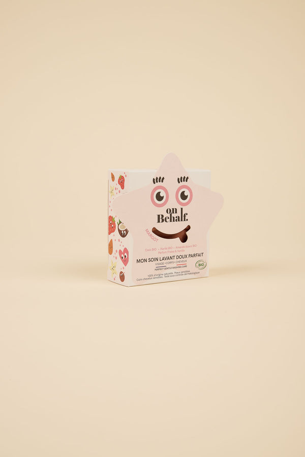 Soin lavant solide Margot - Vanille Coton