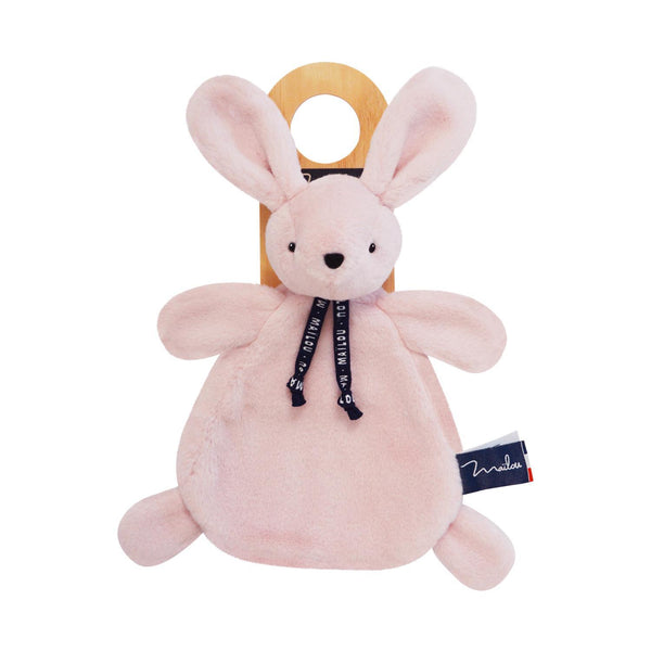 Doudou plat lapin dorlotin - Vanille Coton