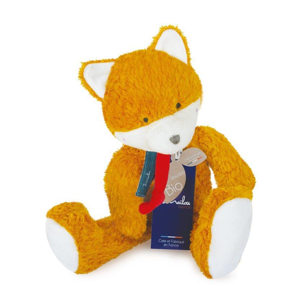 Peluche Renard bio - Vanille Coton