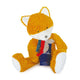 Peluche Renard bio - Vanille Coton