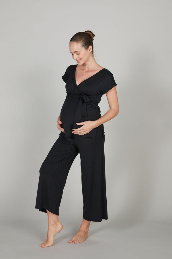 Pantalon de maternité Origin - Vanille Coton