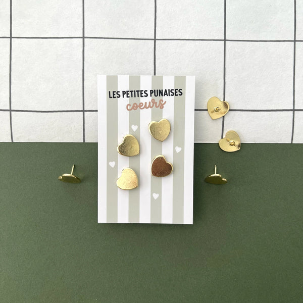 Punaises coeur - Vanille Coton