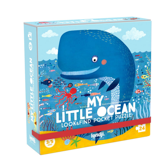 Puzzle « Mon petit océan » - Vanille Coton