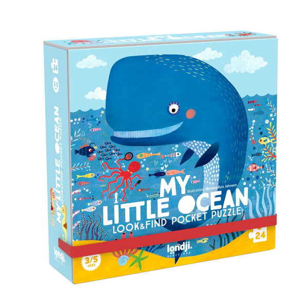 Puzzle « Mon petit océan » - Vanille Coton