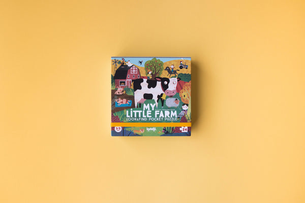 Puzzle  « Ma petite ferme » - Vanille Coton