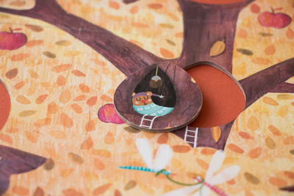 Puzzle « Mon petit pommier » - Vanille Coton